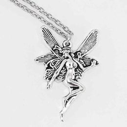 Vintage Necklace With Heart Shaped Pendant Fairy Grunge For Women Cross Chain Ras Du Neck Gothic Jewelry Accessories