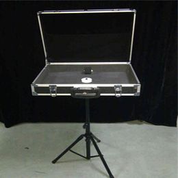 stage magic tricks Australia - Magic Props Briefcase with Table Base Carrying Case - Tricks-Stage Products Accessary269u