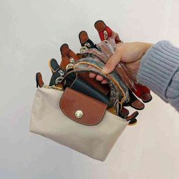 Evening Bags Fashion Nylon Hobo Handbags Designer Brands Lady Luxury Cosmetic Bag Mini Phone Purses Small Tote Female Sac 220608