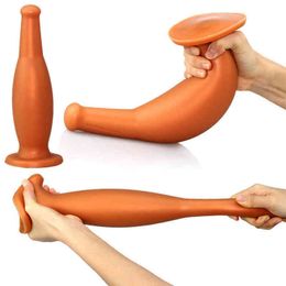 Nxy Anal Toys Silicone Huge Plug Vagina Anus G spot Masturbation Prostate Massage Large Butt Erotic Sex for Men Women Gay 220506