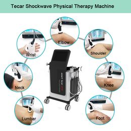 Multifunctional Physiotherapy Beauty Equipment Shockwave Tecar Ultrasound Physical Treatment Machine Extracorporeal Shock Wave Pain Relief Machine
