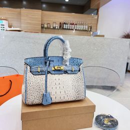 Bags Designer Women Totes Top Luxurys Handbag Designers Crocodile Pattern Shouder Crossbody Bag Genuine Leather Alligator Messenger Ladies Travel