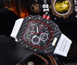 law Automatic date watch limited edition men's watch top brand luxury full-featured quartz watch silicone strap