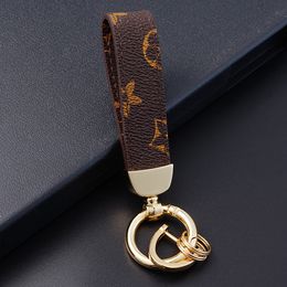 Party Favor Functional Men's Waist Ornament Old Flower Rope Keychain Creative Car Key Ring Chain Personality Pendant Wholesale Gift