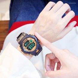 Wristwatches Mens Wrist Watch Fashion LED Analog Quartz Alarm Date Sports Zegarek Meski Reloj Deportivo Hombre Relogio Masculino Digital