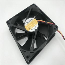 Wholesale fan: SUNON 9025 KDE1209PTB1-6A 12V 2.9W 9CM Three-line double ball inverter chassis fan