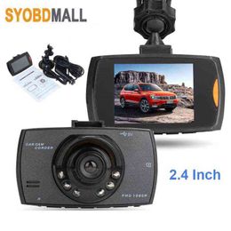 Full Hd P Driving Recorder Inch Car Dvr G Dash Camera Cycle Recording GSenser Wide Angle Dashcam Video Gripper J220601