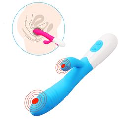 Sex toys masager toy Toy Massager g Spot Dildo Rabbit Vibrators for Women Men Dual Vibration Silicone Masturbation Female Vagina Clit Stimulation Massage 3VOL