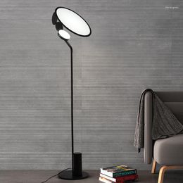 Floor Lamps Designer Lamp Living Room Study Light Vertical Personality Model Simple