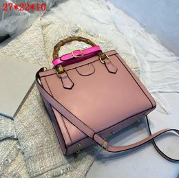 Top Qualitys Diana Women Shoulder Crossbody Bags Bamboo Handle Cowhide Mini Totes Designer Luxury Handbags Ophidia Lady Purse Shopper Bag Fresh