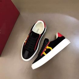 High quality desugner men shoes luxury brand sneaker Low help goes all out Colour leisure shoe style up class are US38-45 KMPI1525