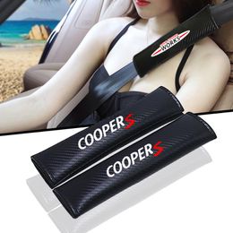 Interior Decorations Auto Accessories Carbon Fiber Neck Protection For Mini Cooper Countryman R52 R55 R57 R58 R59 R60 R61 R62 R56 R50 R53