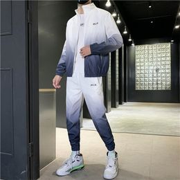 Brand Men's Sports Suits Tracksuits Sport Suit Mens Running Suit Quick Dry Plus Size Mens Fitness Jogging Men Tracksuit Set 201210