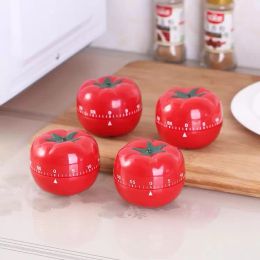 Creative Mechanical Cooking timer ABS Tomato Shape Timers For Home Kitchen 60 Minutes Alarm Countdown Tool DH87