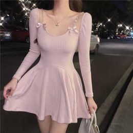 Buy Sweater One Piece Dress Women Online Shopping At Dhgate Com