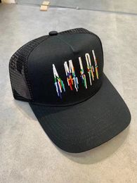 Wholesale NEW Trucker Cap 2022 Latest Colors Ball Caps Luxury Designers Hat Fashion High Quality Embroidery Letters beach Hawaii Prevent bask in