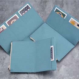 Notepads Fromthenon Travellers Notebook Zipper Pocket Card Holder Storage Bag For Midori Passport Standard Size Diary Vintage Stationery