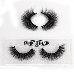 Curly Crisscross Mink Eyelashes Thick Natural Soft Light Reusable Hand Made Multilayer 3D Fake Lashes Extensions Full Strip Lash Easy to Wear DHL