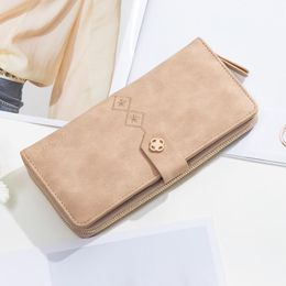 Wallets Pu Leather Women Purses Fashion Long Zipper Hasp Women's Wallet Money Coin Holder Female Purse PurseWallets