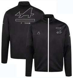 F1 2022-2023 Team Hoodie Jacket Formula 1 Driver Racing Sweatshirt Windbreaker Autumn and Winter Men's Warm Windproof Zipper 281a