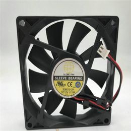 S0801512H DC12V 0.19A 8cm two-wire silent fan