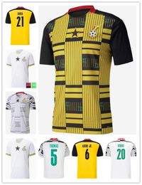 Soccer Jerseys 20/21/22/23 Ghana Thomas 2021 Home Schlupp Kudus J.ayew Caleb Ekuban Samuel Owusu Shirt National Team Football