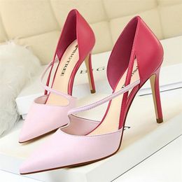 BIGTREE High Heels Woman Pumps Stiletto Basic Pump Fashion Women Sandals Female Shoes 220810