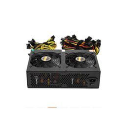 GPU Power Supply 3450W Dual Cooling Fan ATX PSU Power Adapter For 3080TI/12GPU 3090