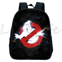 Backpack Ghostbusters Afterlife Kids Kids School Bag meninos meninas de volta ao bookbag desenho animado crianças mochila 12 poleghbackpack