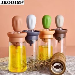 Kitchen Accessorie Silicone Oil Brush Bottle Barbecue Grill Baking Pastry steak Liquid es BBQ Tool 220531