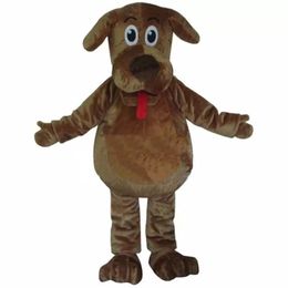 Professional factory hot Cartoon Mascot Costume Wags The Dog Mascot Costumes Fluffy Fur Wags Mascot Costumes