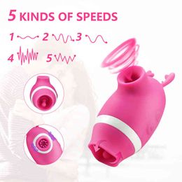 g spot clitoral stimulator UK - NXY Sucking Vibrator 3 in 1 toys Oral Licking Tongue 5 Speeds Nipple massager G spot Clitoral Stimulation Toys for Women 210417