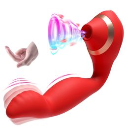 Finger Sucking Vibrator Women G Spot Clit Sucker Nipple Stimulator Rechargeable Female Vaginal Orgasm Clitoris Adult sexy Toys