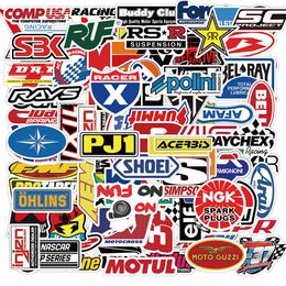 New Waterproof 10/30/50/100Pcs Graffiti JDM Racing Car Modification Stickers Motorcycle Bicycle Helmet Motor Laptop Sticker Kid Toys sticker