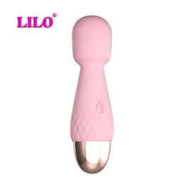 LILO MINI Vibrators Magic Wand Body Massage Toy For Woman Clitoris Stimulator Female Adult sexy Products