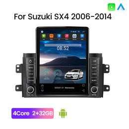 2Din 9 Inch Android Car Video Radio for 2006-2012 Suzuki SX4 support Bluetooth wifi 3G 4G USB OBDII Backup Camera Mirror linK