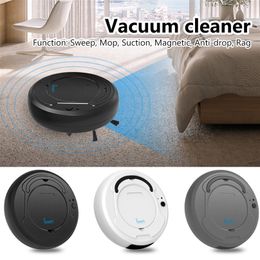 OB8 Smart Robot Vacuum Cleaner 3 In 1 Rechargeable House Robot Floor Sweeping Household Cleaning Machine Drop 220408