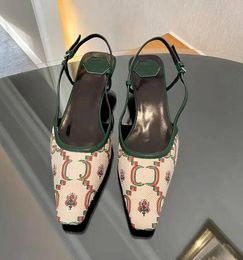 Italien, luxuriöse Damen-G-Sandalen mit offenem Absatz und High Heels, atmungsaktive Aria-Schuhe mit offenem Absatz und schwarzen Hausschuhen mit glänzendem Kristallmuster und Schnalle, Größe 35–41, mit Box