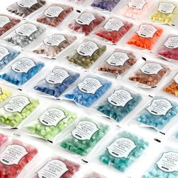 100pcs/bag Colorful Sealing Wax Octagon Wax Beads Monochrome Wax Pea Wedding party Invitation Decoration DIY Craft Stamp-Wax