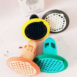 Bathroom Sewer Hair Stopper Wash Basin Anti-blocking Silicone Floor Drain Cover