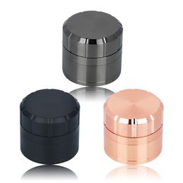 pipe Creative design of four layer 63mm zinc alloy smoke grinder corner shape new grass grinder