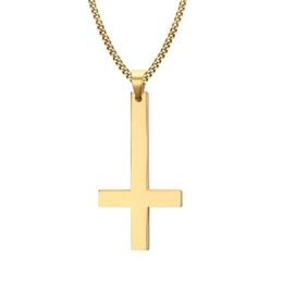 Pendant Necklaces Fashion Shiny Cross Necklace For Men And Women Classic Trend Simple Daily Casual Party Jewellery Gifts