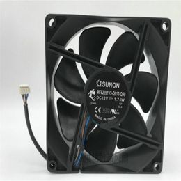 Original sunon mf92251v3-q010-q99 9225 9cm 12v1.74w four-wire cooling fan