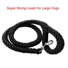 Dog Collars & Leashes Nylon Harness Leash For Medium Large Dogs Leads Pet Training Running Walking Safety Mountain Climb Ropes SuppliesDog