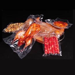 Kitchen Vacuum Sealer Bag Transparent Food Packaging Bags Fresh-keeping Food Storage