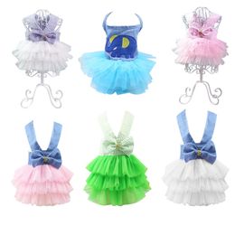 Pet Dog Clothes Dress Princess Skirt Teddy Puppy Wedding Dresses Fot Dog Small Medium Dogs Cute Fashion Skirt Pet Accessories Y200314A