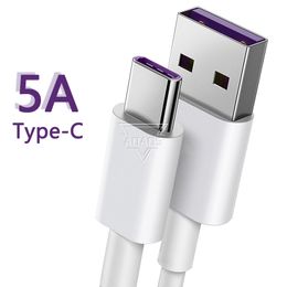 5A Super Fast Charging cables USB type-c mobile phone data cable TPE for Android Samsung