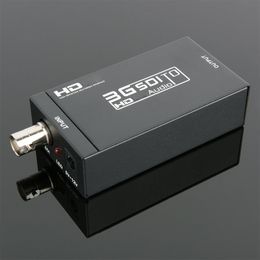 3G HD-compatible to SDI Converter SDI Adapters Audio HD-SDI/3G-SDI Adapter BNC 1080P DAC Converters for Monitor HDTV HW-2901