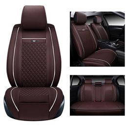 Car Seat Covers For 99% Model Universal Leather Front Auto Cushions Automotive Interior Accessories 5-SeatCar