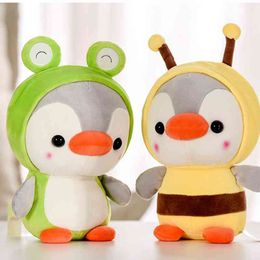 15Cm Creative Cute Cartoon Penguin Doll Cuddle Cute Soft Doll Home Decoration Funny Birthday Gifts For Boys Girls home Decor J220729